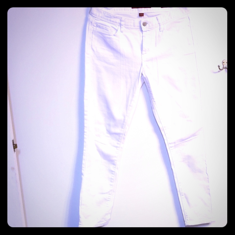 Banana republic factory white jeans